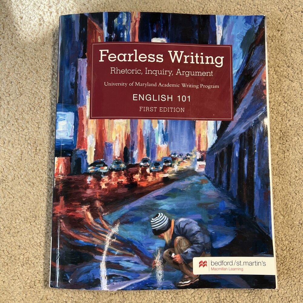 Fearless Writing for UMD 1st Ed Paperback - Greene & Lidinsky